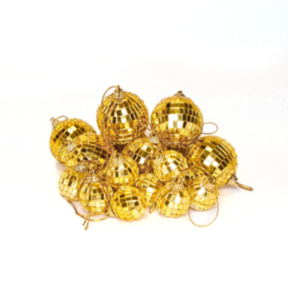 Discokulor Guld 3-5 cm