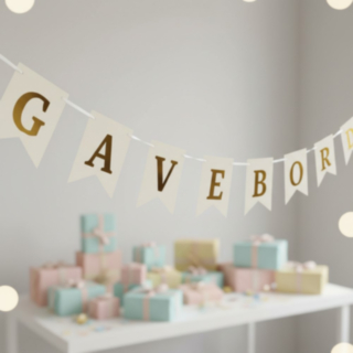 Gåvobord Girlang