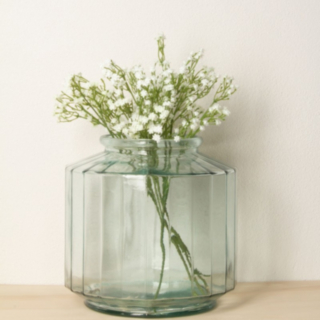 Brudslöja Blommor Vit