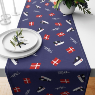 Student Bordslöpare Blå