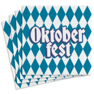 Oktoberfest Servetter Klassisk