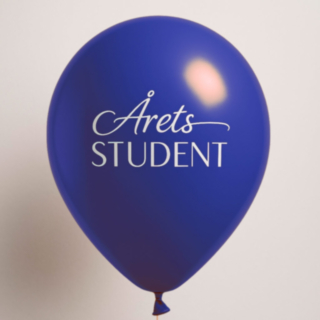 Årets Student Ballonger Kungsblå