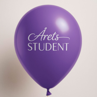 Årets Student Ballonger Lila