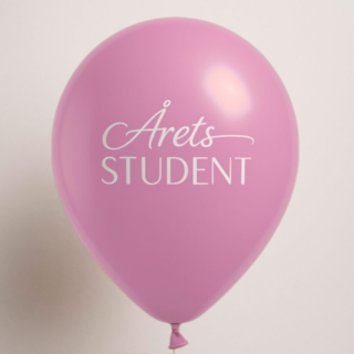 Årets Student Ballonger Ljusrosa