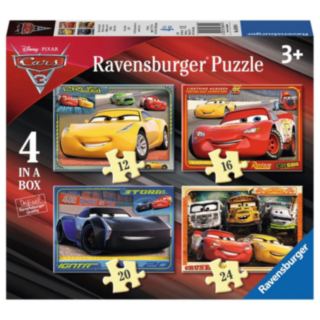 Cars® 4-i-1 Pussel