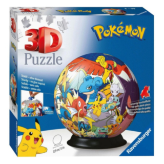 Pokémon® 72 Bitar 3D Pussel Kula