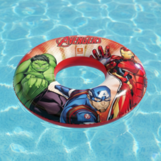 Avengers® Uppblåsbar Badring Röd