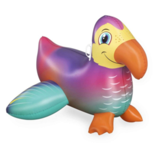 Uppblåsbar Dodo Fågel Baby Badleksak