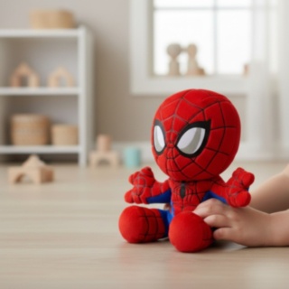 Spiderman® Baby Nalle Röd