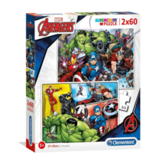 Avengers® 2 x 60 Bitar Pussel