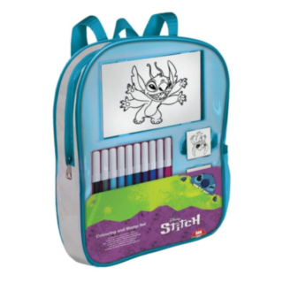 Stitch® Färg- & Stämpelset Ryggsäck Blå