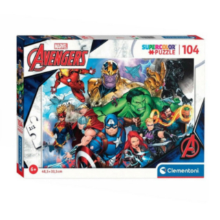 Avengers® Super Color 104 Bitar Pussel