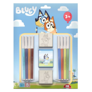 Bluey® Kreativt Stämpelset Blå