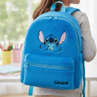 Stitch® Plysch Ryggsäck Blå