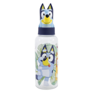Bluey® 3D Vattenflaska Blå