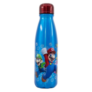 Super Mario® Aluminium Vattenflaska Blå