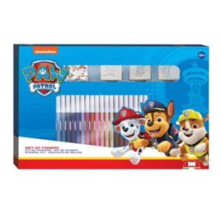 Paw Patrol® Färg- & Stämpelset