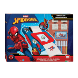 Spiderman® Klistermärkesmaskin Set