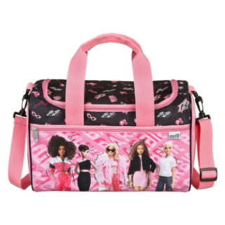 Barbie® Sportväska Svart/Rosa