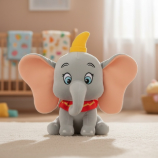 Dumbo® Nalle Med Ljud Grå