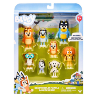 Bluey® Familj & Vänner Leksaksfigurer