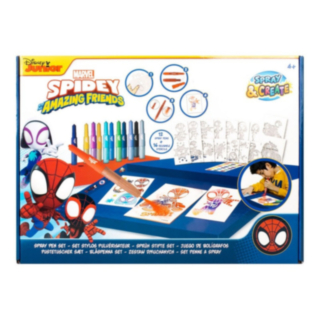 Spiderman® Spraypennor Målarset