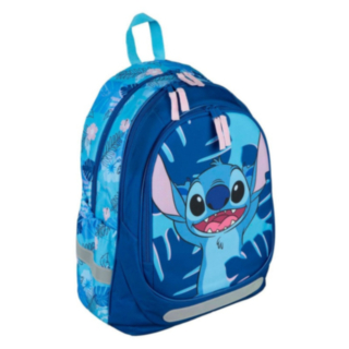 Stitch® Aloha Blommig Skolväska Blå