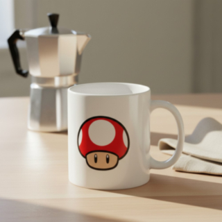 Super Mario® Mushroom Mugg Vit