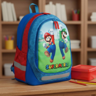 Super Mario® Skolväska Blå