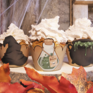 Trollkarlslärling Cupcake Wrappers