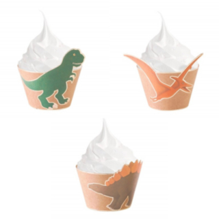 Dino Cupcake Wrappers