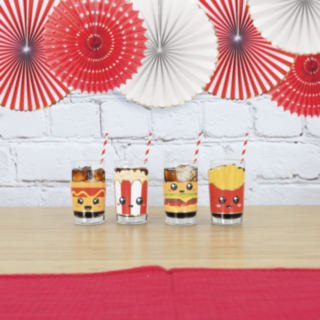 Salty Junkfood Glasdekorationer