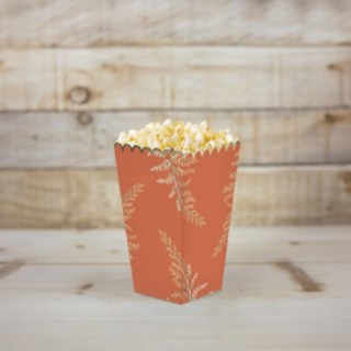 Popcornbägare Guld/Terrakotta