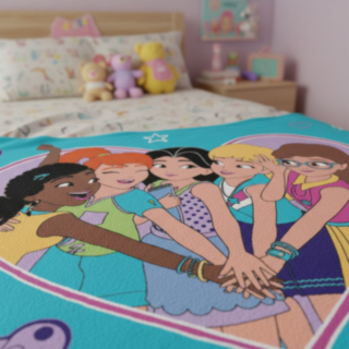 Lego Friends® Fleecefilt