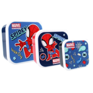 Spiderman® Snackslådor 3-i-1 Set