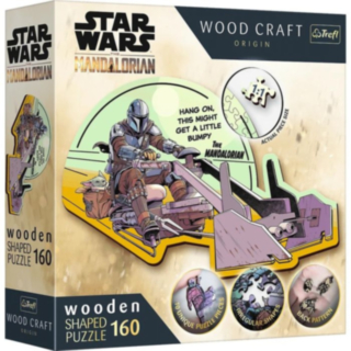 Star Wars® Mandalorian Träpussel 160 Bitar