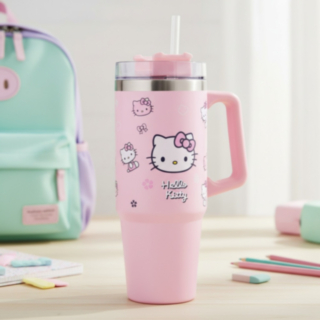 Hello Kitty® Vattenflaska Med Handtag 900 ml