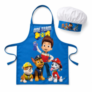 Paw Patrol® One Team Förkläde & Hatt