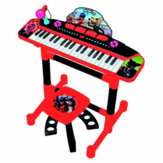 Miraculous Ladybug® Elektroniskt Keyboard Med Mikrofon