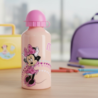 Minnie Mouse® Vattenflaska Ljusrosa