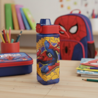 Spiderman® Fyrkantig Vattenflaska