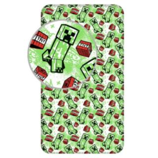 Minecraft® Creeper TNT Underlakan