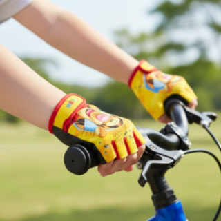 Nalle Puh® Fingerlösa Cykelhandskar 4-6 År