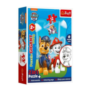 Paw Patrol® Färgpussel 2-i-1