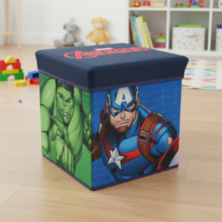 Avengers® Leksakslåda & Pall