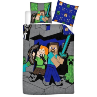Minecraft® Cave Explorer Sängkläder