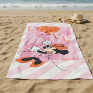 Minnie Mouse® Love Balloon Strandhandduk