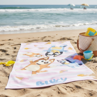 Bluey® Glasstrut Strandhandduk