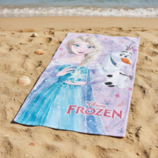 Frozen® Elsa & Olof Strandhandduk