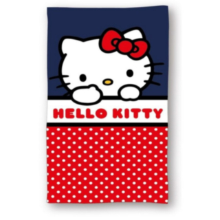 Hello Kitty® Strandhandduk Röd/Blå